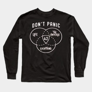 The Hitchhiker's Guide to the Galaxy 42 is the Answer Long Sleeve T-Shirt